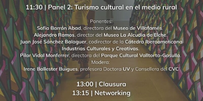 El oriolano Juan José Sánchez participará en las Jornadas sobre Turismo Cultural en Valencia