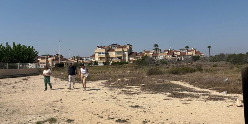 El segundo centro de salud de Orihuela Costa se levantará sobre una parcela de 12.000 m2