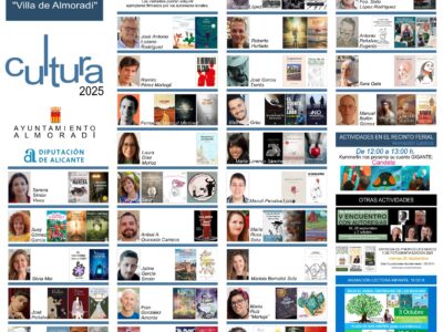 Almoradí presenta su IX Feria de Autores con más de 30 escritores, animación lectora y actividades en la biblioteca