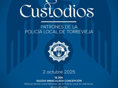 Torrevieja celebra la Festividad de los Santos Ángeles Custorios, patrones de la Policía Local