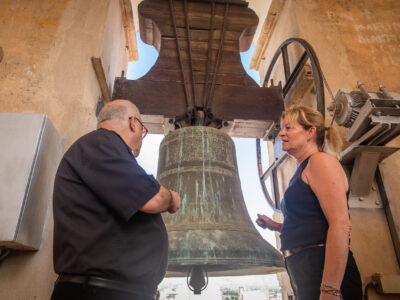 Restauradas las torres de la Iglesia Santiago Apóstol de Albatera. Las campanas volverán a sonar el 6 de octubre, víspera de la Virgen del Rosario, patrona de Albatera