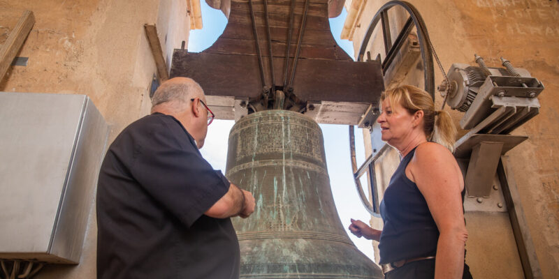 Restauradas las torres de la Iglesia Santiago Apóstol de Albatera. Las campanas volverán a sonar el 6 de octubre, víspera de la Virgen del Rosario, patrona de Albatera
