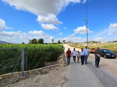 Orihuela mejorará el camino de Los Vicente que da acceso al polideportivo de La Murada