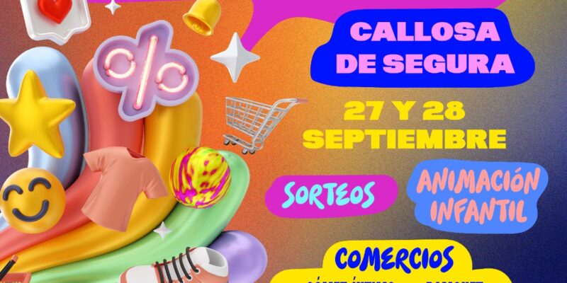 Callosa celebra una nueva edición de su Feria de Comercio este fin de semana