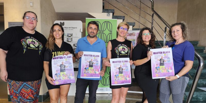 San Isidro acoge una Máster Class de zumba fitness el 28 de septiembre