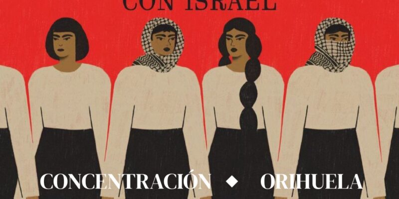 La Coordinadora Ciudadana Miguel Hernández, junto con la Red Solidaria Contra la Ocupación de Palestina, ha convocado una concentración que tendrá lugar el próximo viernes, 3 de octubre, a las 19:30 horas en la Glorieta "Gabriel Miró" de Orihuela.