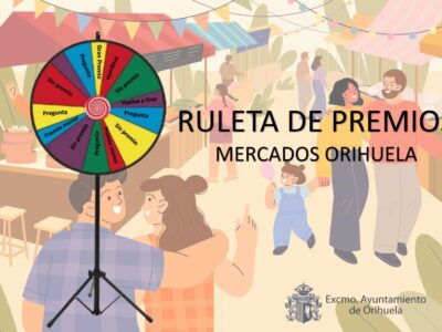 La Concejalía de Mercados de Orihuela, que dirige Noelia Grao, ha presentado la nueva iniciativa para incentivar las compras en los mercados municipales. Se trata de una ruleta de premios que contará con 14 casillas en las que los participantes podrán optar a diferentes obsequios