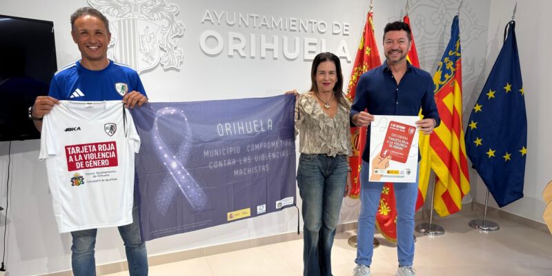 Orihuela organiza la Copa Femenina ‘Tarjeta Roja a la Violencia de Género’