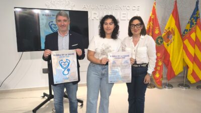El alcalde de Orihuela, Pepe Vegara, y la concejala de Sanidad, Irene Celdrán, han presentado esta mañana la V Feria de la Salud, que se celebrará los días 23 y 24 de octubre en La Lonja, así como a los galardonados para la Gala de Sanidad ‘Premios Héroes’, que tendrá lugar el jueves 23 a las 19:30 horas.