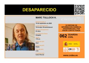 Solicitan colaboración ciudadana para localizar a una persona desaparecida en Torrevieja