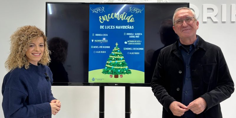 Arranca la Navidad en Orihuela con el encendido de luces