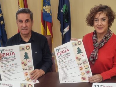 Los Montesinos celebra su XI Feria de Navidad