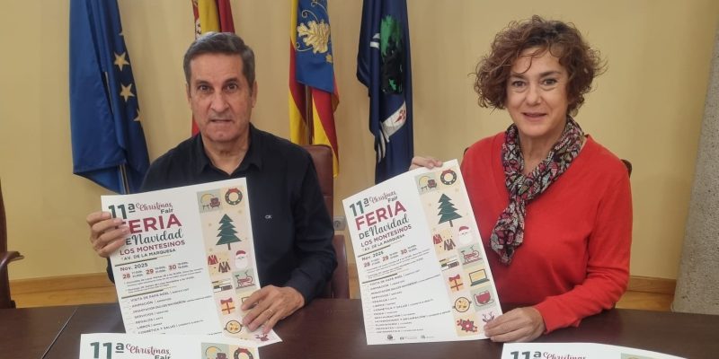 Los Montesinos celebra su XI Feria de Navidad