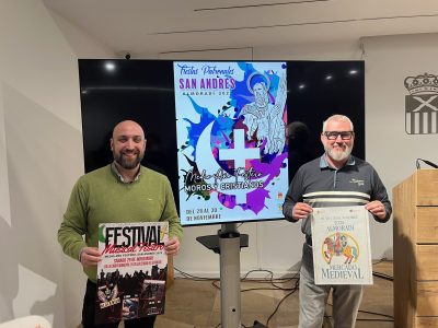 El Ayuntamiento de Almoradí ha presentado su Medio Año Festero, el Mercado Medieval y el Festival de San Andrés, que tendrá lugar el fin de semana del 28, 29 y 30 de noviembre