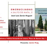 José Luis Zerón presenta en Orihuela la segunda parte de su libro de diarios