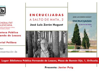 José Luis Zerón presenta en Orihuela la segunda parte de su libro de diarios