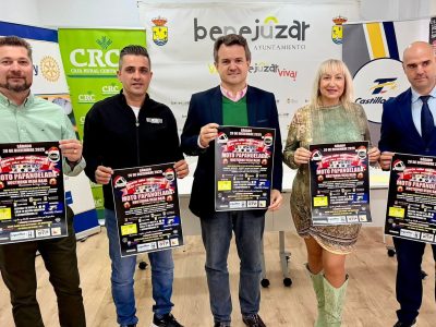 Benejúzar presenta su tradicional Moto Papanoelada Solidaria