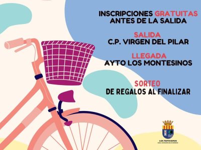 Los Montesinos organiza un paseo en bici familiar para el sábado