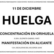 Cambiemos Orihuela apoya la huelga por la Escuela Pública