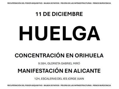 Cambiemos Orihuela apoya la huelga por la Escuela Pública