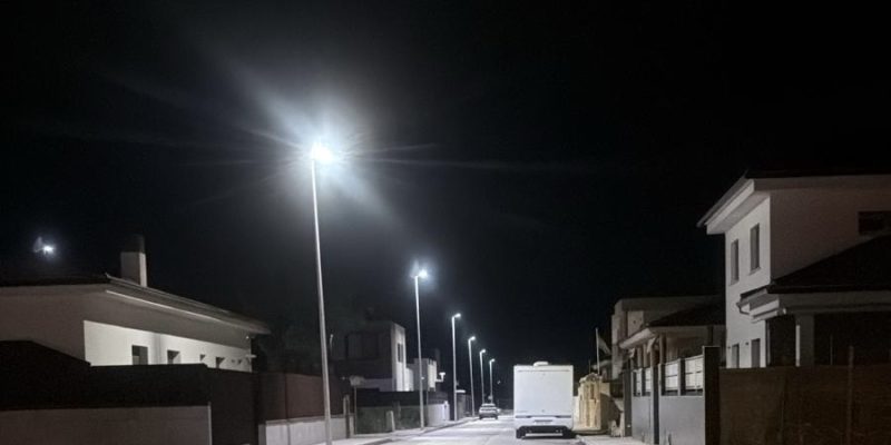 Almoradí continúa la transformación de su alumbrado público