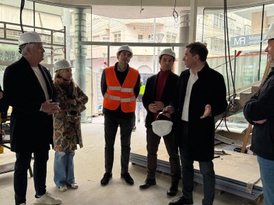 La nueva sede de AGAMED en Torrevieja entra en la fase final de ejecución