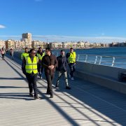 Torrevieja abre el primer tramo de las obras de reparación del Dique de Levante