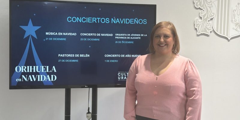 Cultura Orihuela programa conciertos para celebrar la Navidad