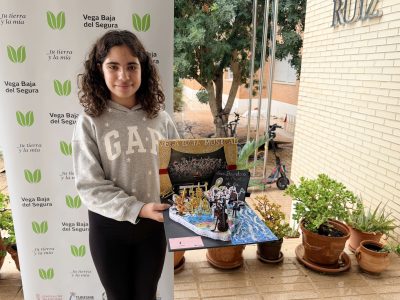 Clara Sáez Rodríguez, de segundo de la ESO del IES Paco Ruiz de Bigastro,