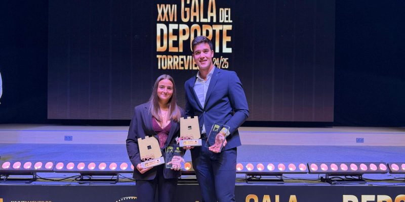 Ánder Martín y Charo Esquiva triunfan en la XXVI Gala del Deporte de Torrevieja