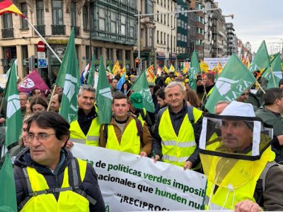 ASAJA Alicante y LA UNIÓ muestran su satisfacción por la decisión reflejada hoy en la Eurocámara para recurrir el acuerdo UE-Mercosur ante el Tribunal de Justicia de la UE