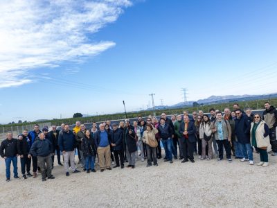 Benferri muestra su modelo de agricultura sostenible