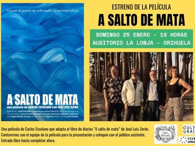 Orihuela acogerá el estreno mundial de la película 'A salto de Mata'