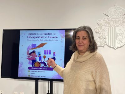 El Observatorio de Familia de Orihuela presenta su segundo informe centrado en las familias con discapacidad