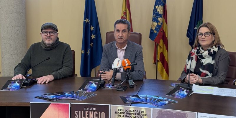 Los Montesinos acoge las XXIII Jornadas de Teatro Universitario en el Bajo Segura