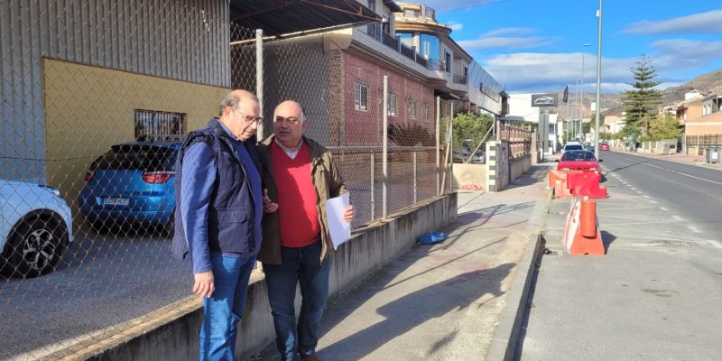 Orihuela licita las obras de adecuación de las aceras de Correntías