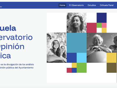 Orihuela da a conocer los nuevos resultados del Oservatorio de Opinión