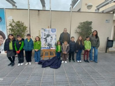 Una falla de 1934 ilustra el cartel de Fallas del Colegio de Hurchillo