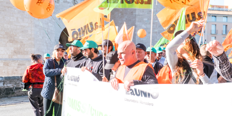 LA UNIÓ pide a los europarlamentarios que respalden la remisión del acuerdo UE-Mercosur