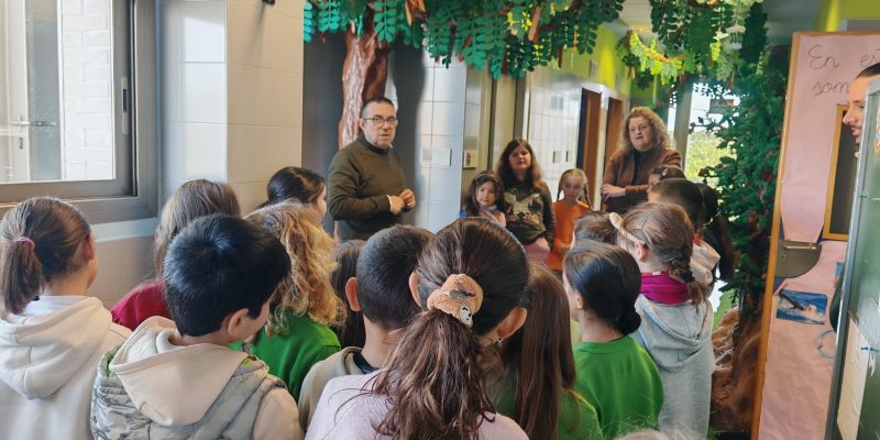 El Colegio de Hurchillo inaugura un aula para educar en respeto a la naturaleza