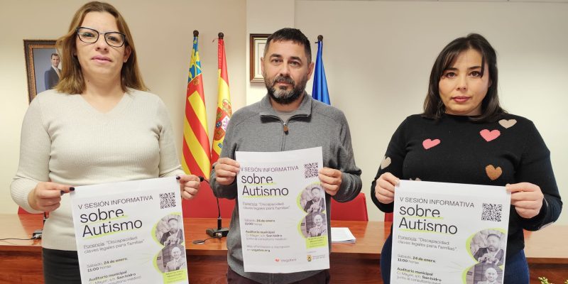 San Isidro acoge la V Sesión Informativa sobre Autismo el 24 de enero