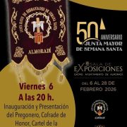 Almoradí presenta su Semana Santa en el 50 aniversario de su Junta Mayor