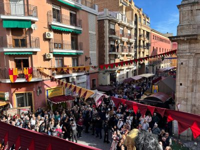 Orihuela registra un impacto histórico de visitantes en el Mercado Medieval