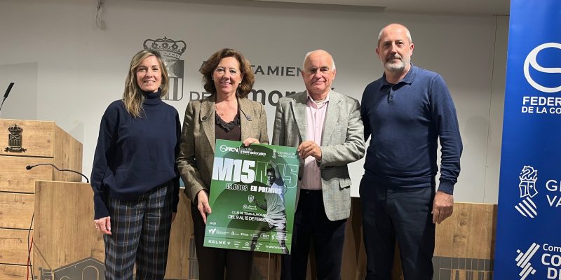 Almoradí acogerá el Circuito de Internacionales de Tenis de la Comunidad Valenciana