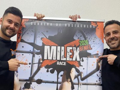 Beniel acogerá una carrera urbana de obstáculos impulsada por dos jóvenes emprendedores. Alejandro López, de Bigastro, y Miguel Arce, de Beniel, lanzan un innovador proyecto deportivo que se celebrará el 18 de abril llamado Milex Race