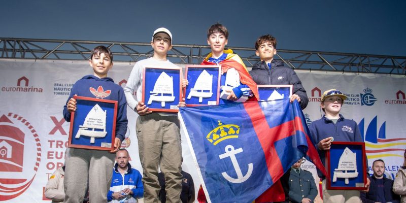 La XVIII Euromarina Optimist Torrevieja corona a Izan Rogel como campeón absoluto
