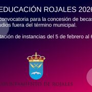 Rojales abre la convocatoria de becas de estudio para el curso 2025-2026