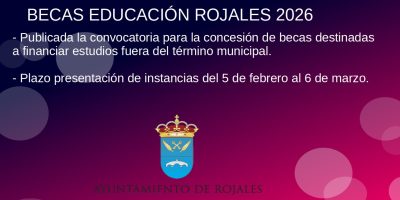 Rojales abre la convocatoria de becas de estudio para el curso 2025-2026