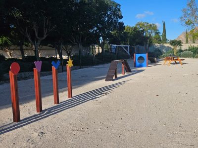 Rafal ponen en marcha su primer parque canino