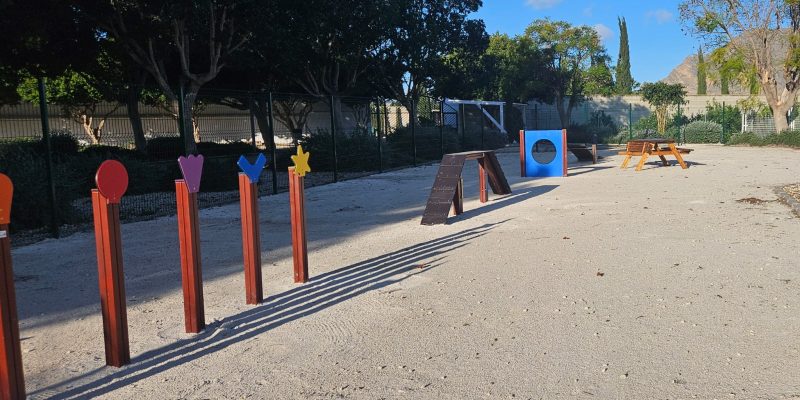 Rafal ponen en marcha su primer parque canino